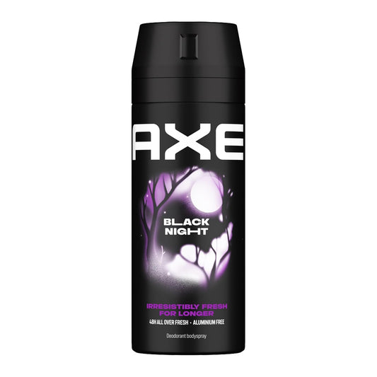 AXE Black Night Deodorant and Body Spray for Men, 150 ml