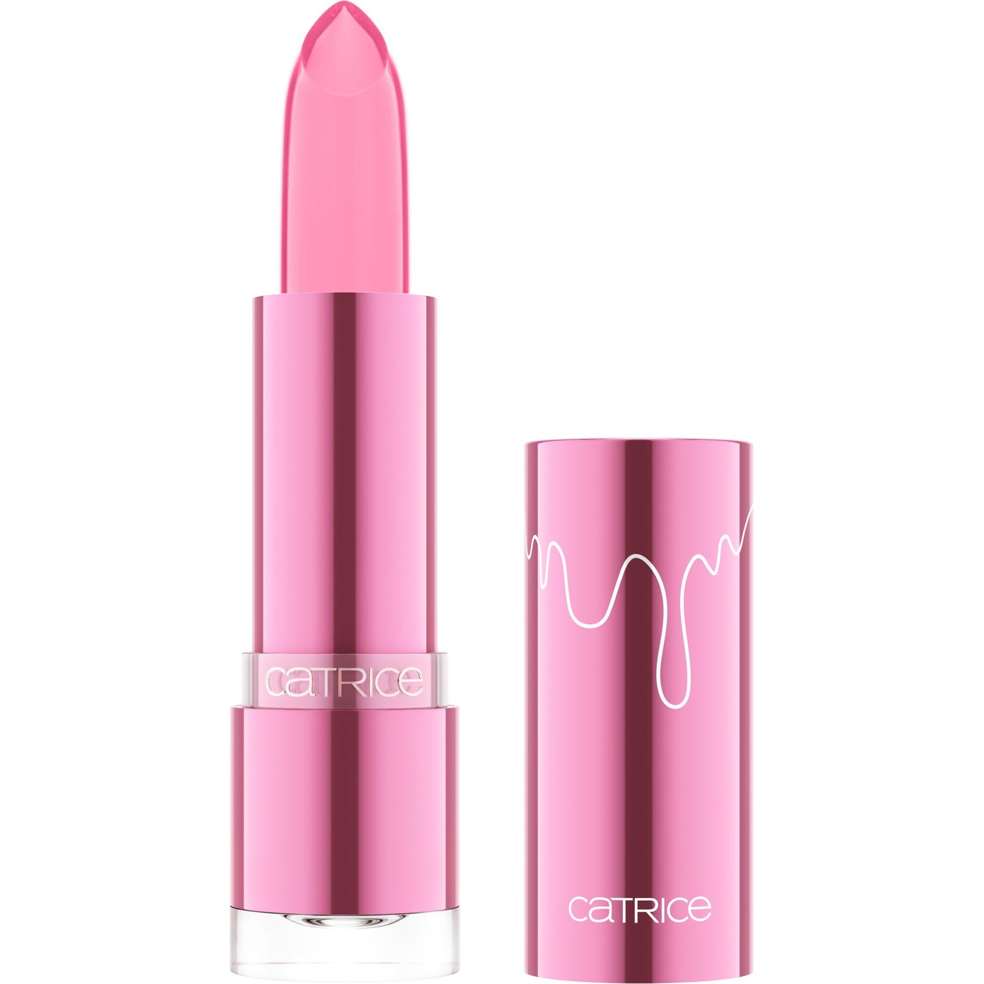Catrice Soft Glaze Glow Lip Balm, No. 010, Pink, Colour Adjusting, Colouring Effect, Natural, Radiant, Vegan, Oil-Free, Paraben-Free, No Microplastic Particles, Pack of 1 (3.5 g)