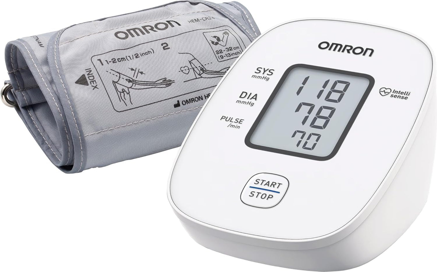Omron M2 (HEM-7143-E) Classic Digital Automatic Upper Arm Blood Pressure Monitor Stores Up to 30 Readings
