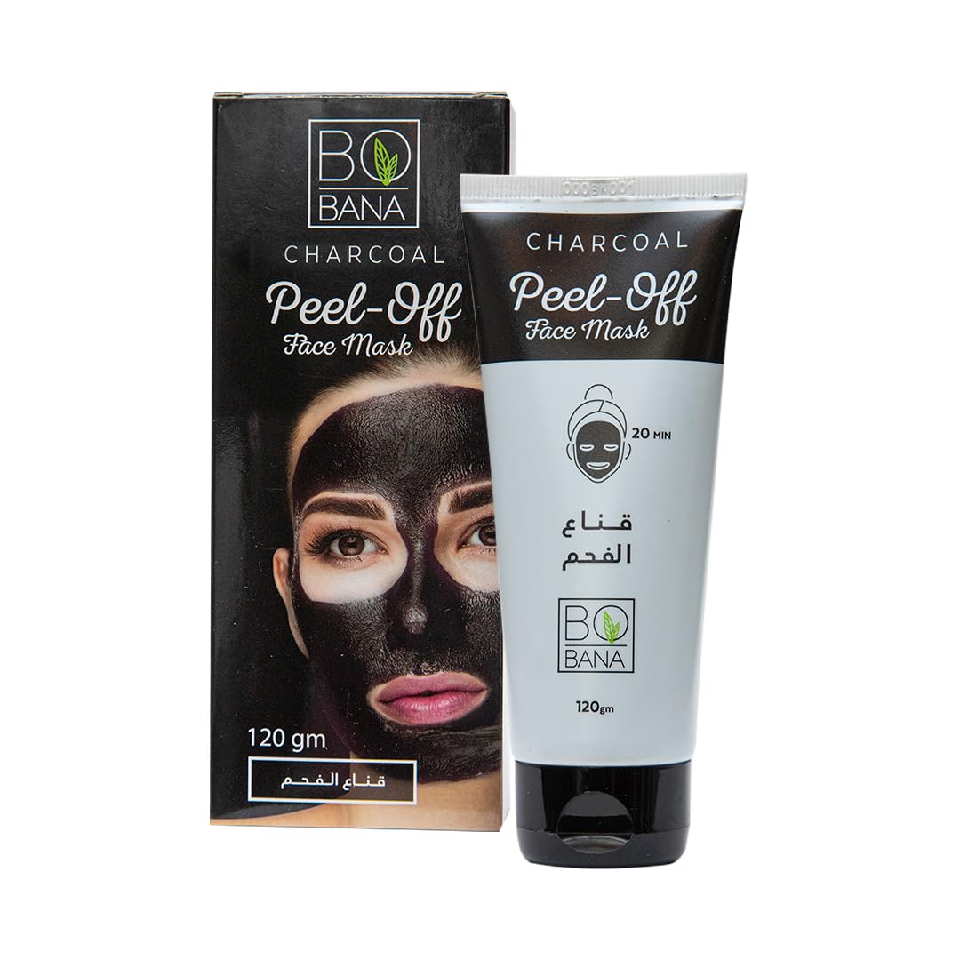 Bobana charcoal peel off face mask, 120 gm