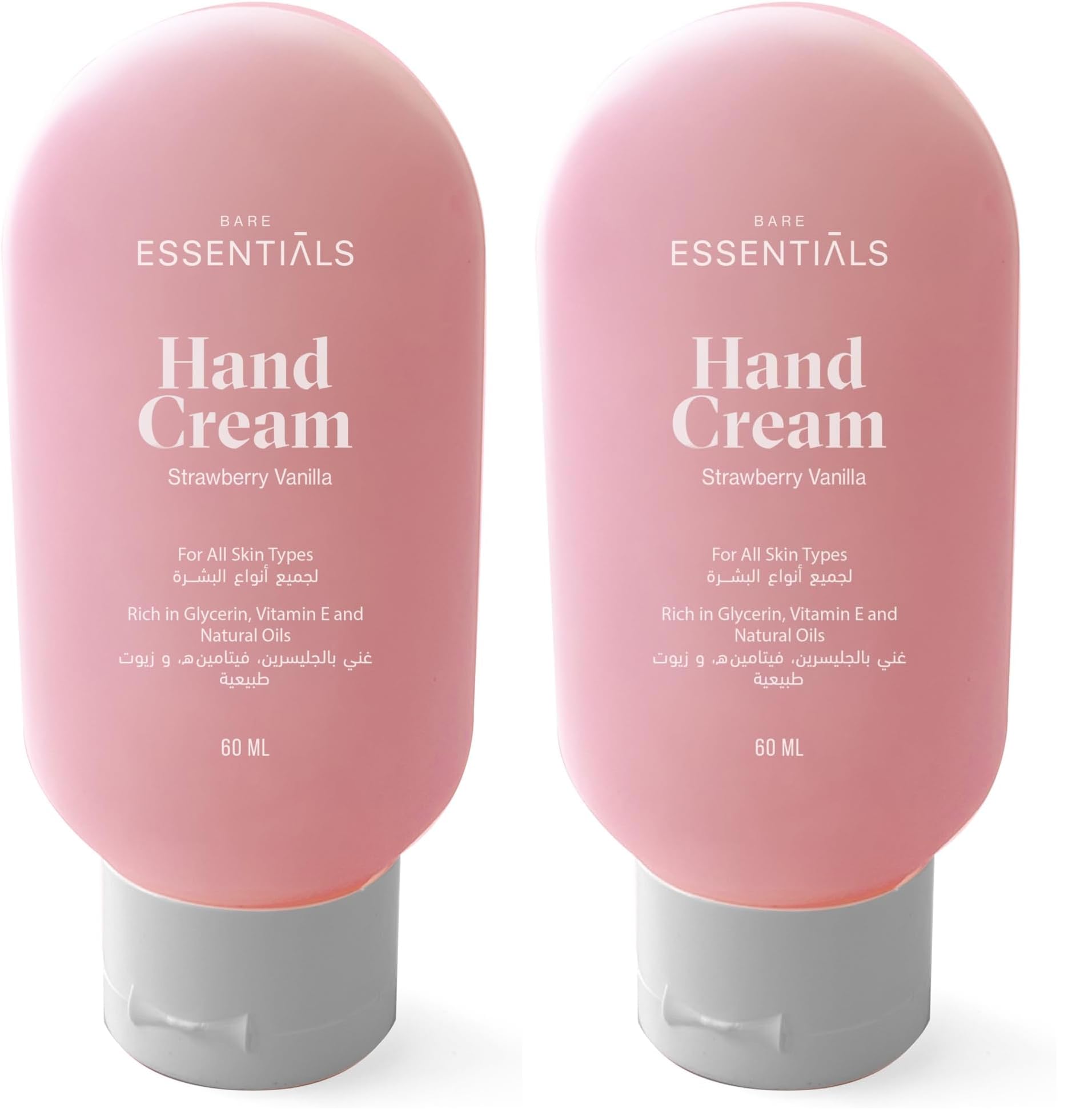 Essentials Hand Cream Strawberry Vanilla (Pack of 2)