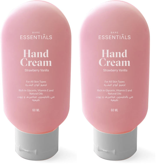 Essentials Hand Cream Strawberry Vanilla (Pack of 2)