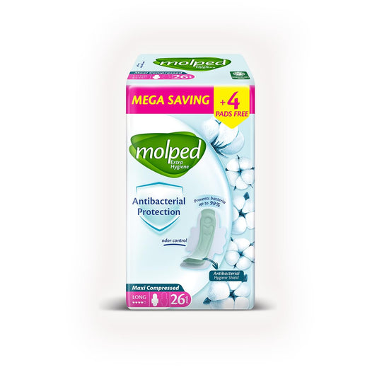 Molped Extra Hygiene - Eco Pack - Long - 26 Pads