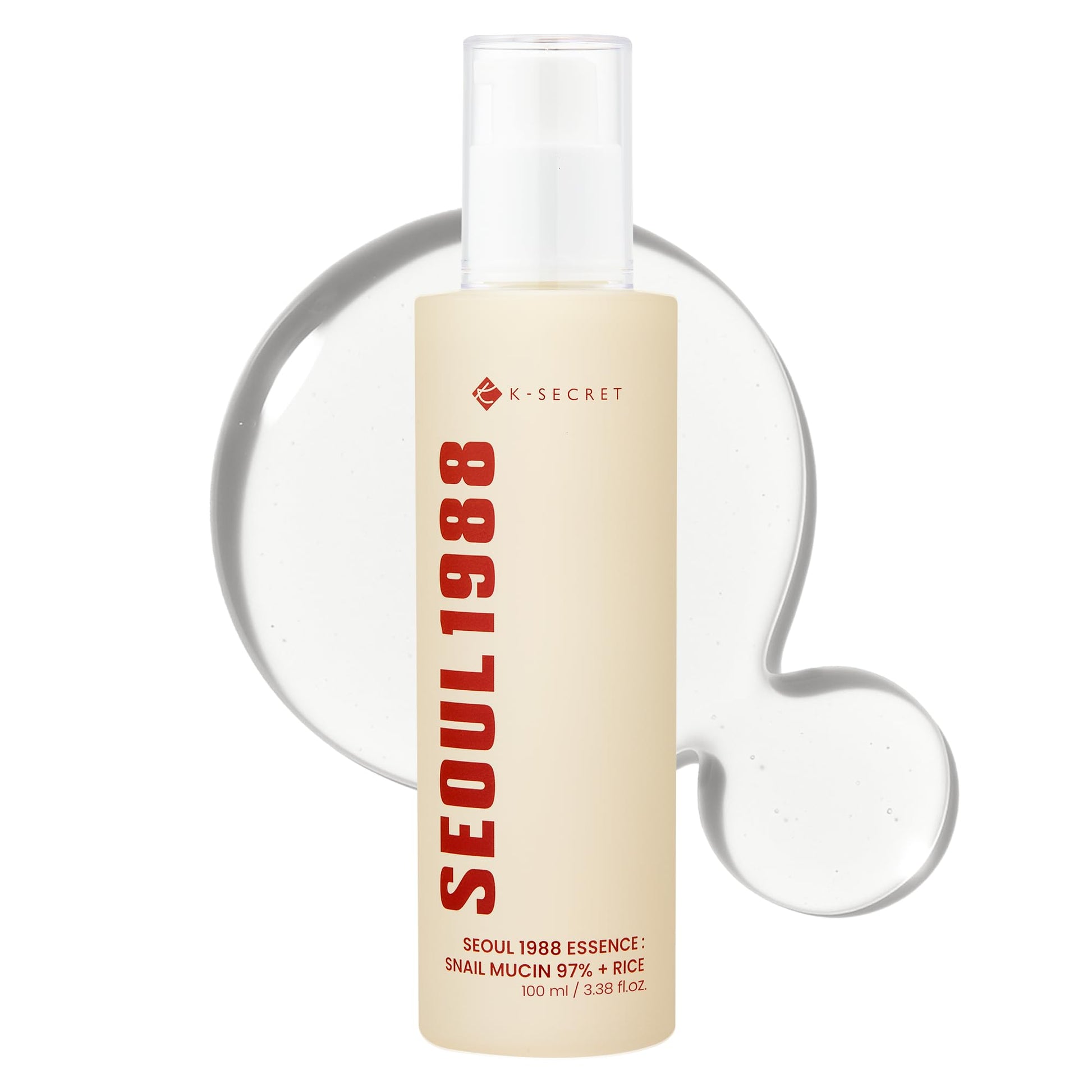 K-Secret Seoul 1988 Essence Snail Mucin 97% + Rice 100ml