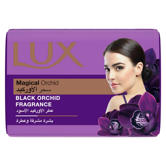 LUX Bar Soap Magical Orchid, Black orchid fragrance,for glowing skin 75G