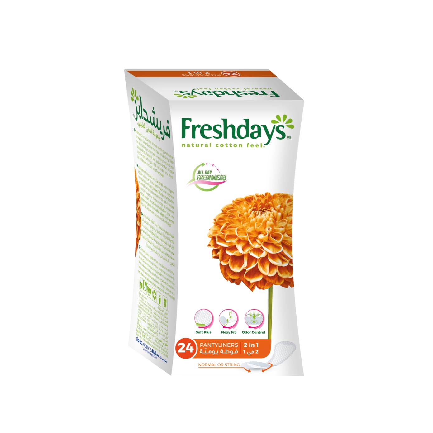Freshdays 2in1 24 Pads