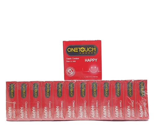 Onetouch happy classic condoms - pack of 12