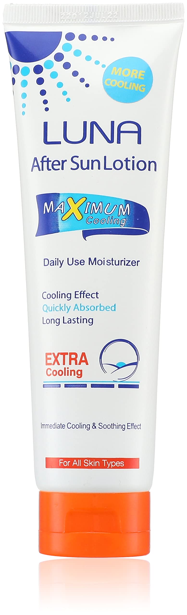 Luna after sun lotion tube ,130 ml