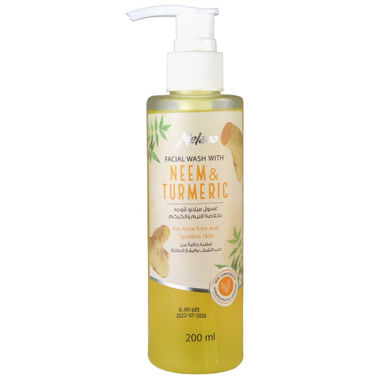 Melano Pharma Melano Facial Wash With Neem & Turmeric
