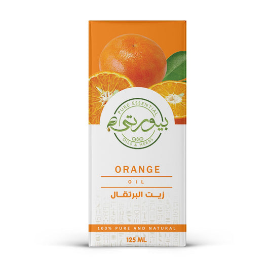 Purity Orange Oil - 100% Pure Essential Oil for Uplifting Aromatherapy and Skin Care- 125ml