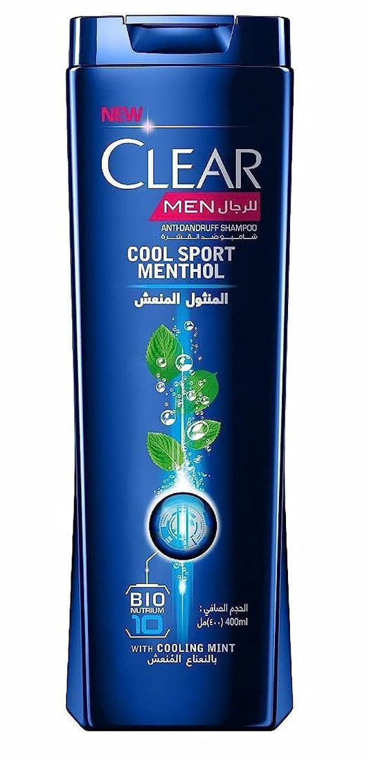 Clear Shampoo Cool Sport Menthol For Men, 400ml