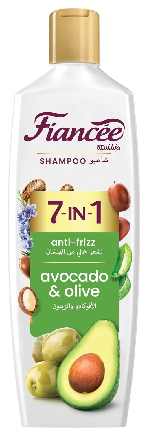 Fiancée Shampoo with avocado and olive hair anti frizz/rich in natural ingredients / 170ml