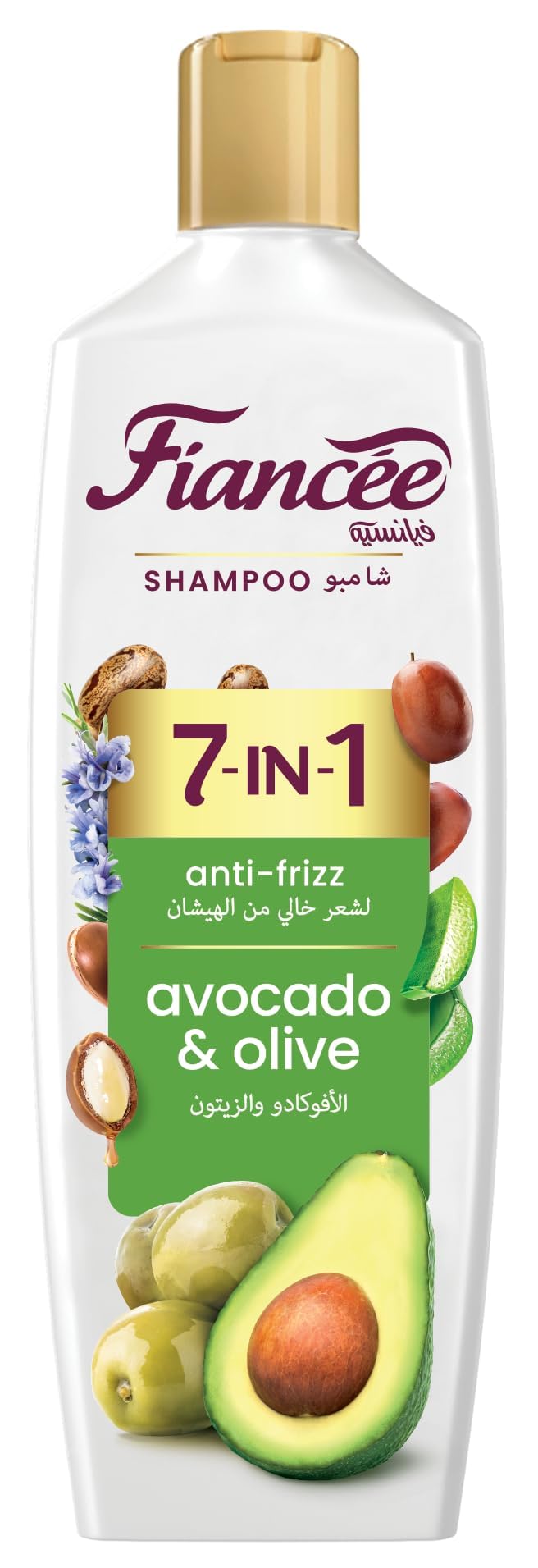 Fiancee Fiancée Shampoo with avocado and olive hair anti frizz/rich in natural ingredients / 170ml