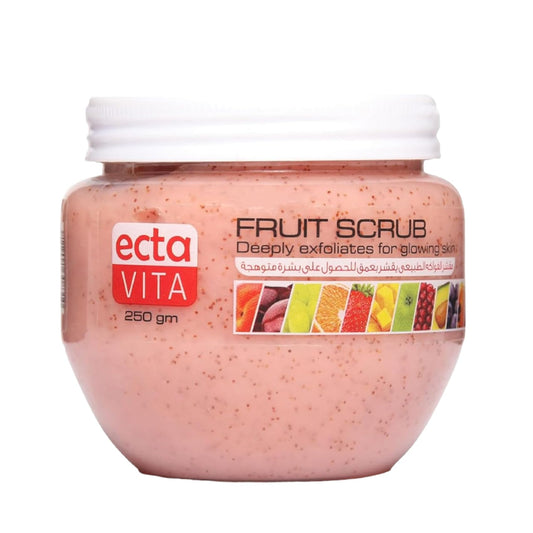 Melano Pharma Ectavita Fruit Scrub Deeply Exfoliates For Glowing Skin-250gm