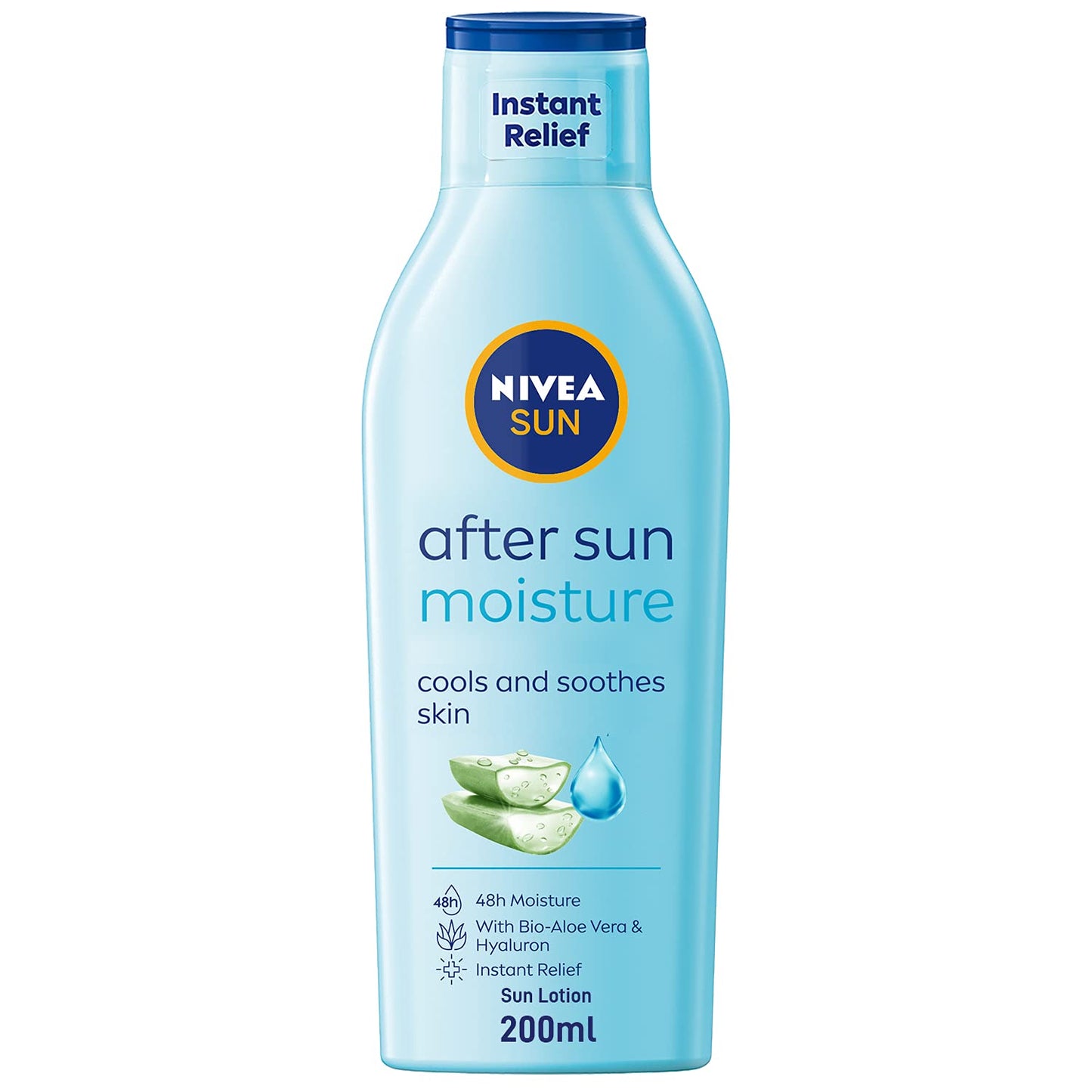 NIVEA SUN After Sun Lotion, Aloe Vera & Avocado Oil, 200ml