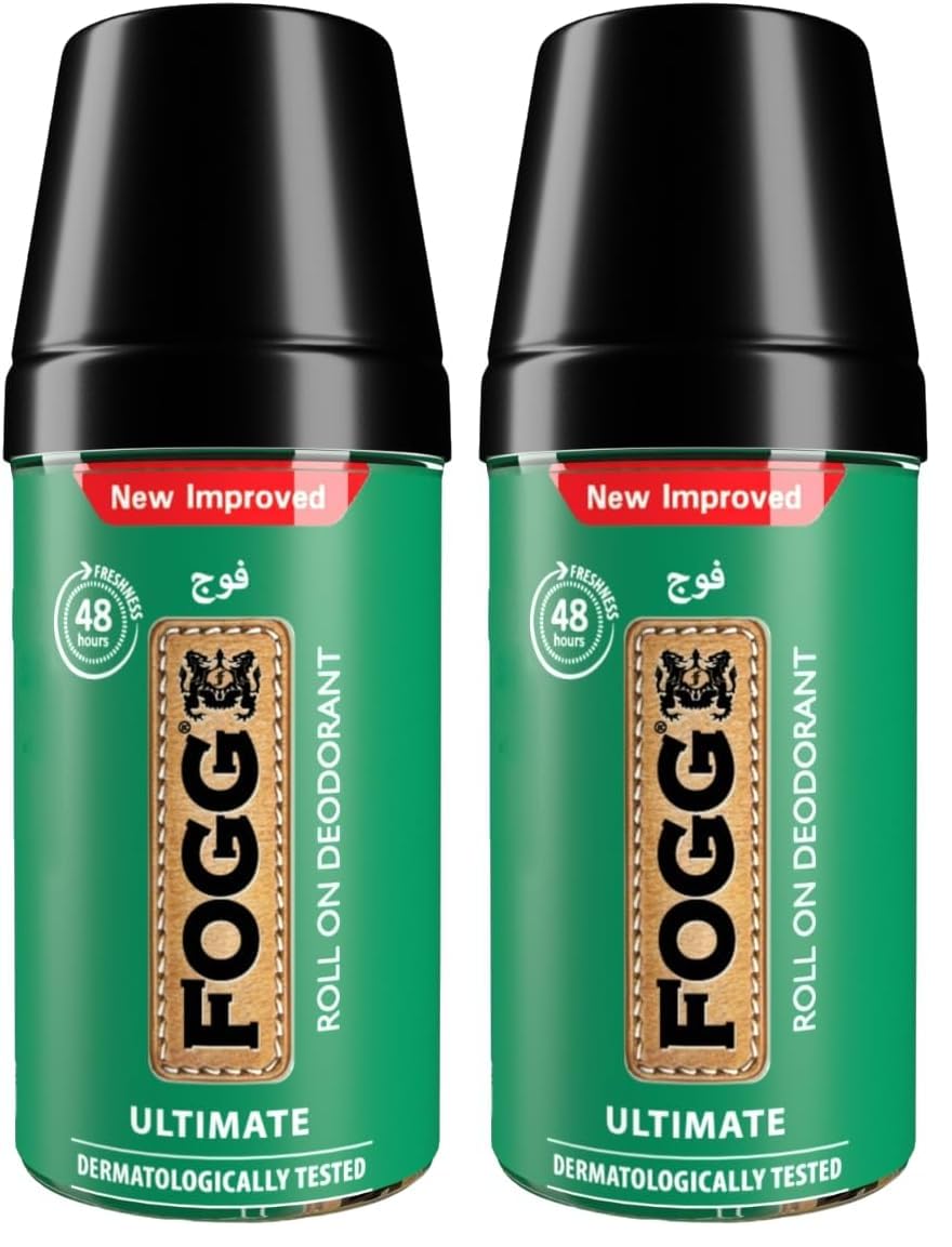 Fogg Ultimate Roll on Deodorant for Men - 50 ml (Pack of 2)