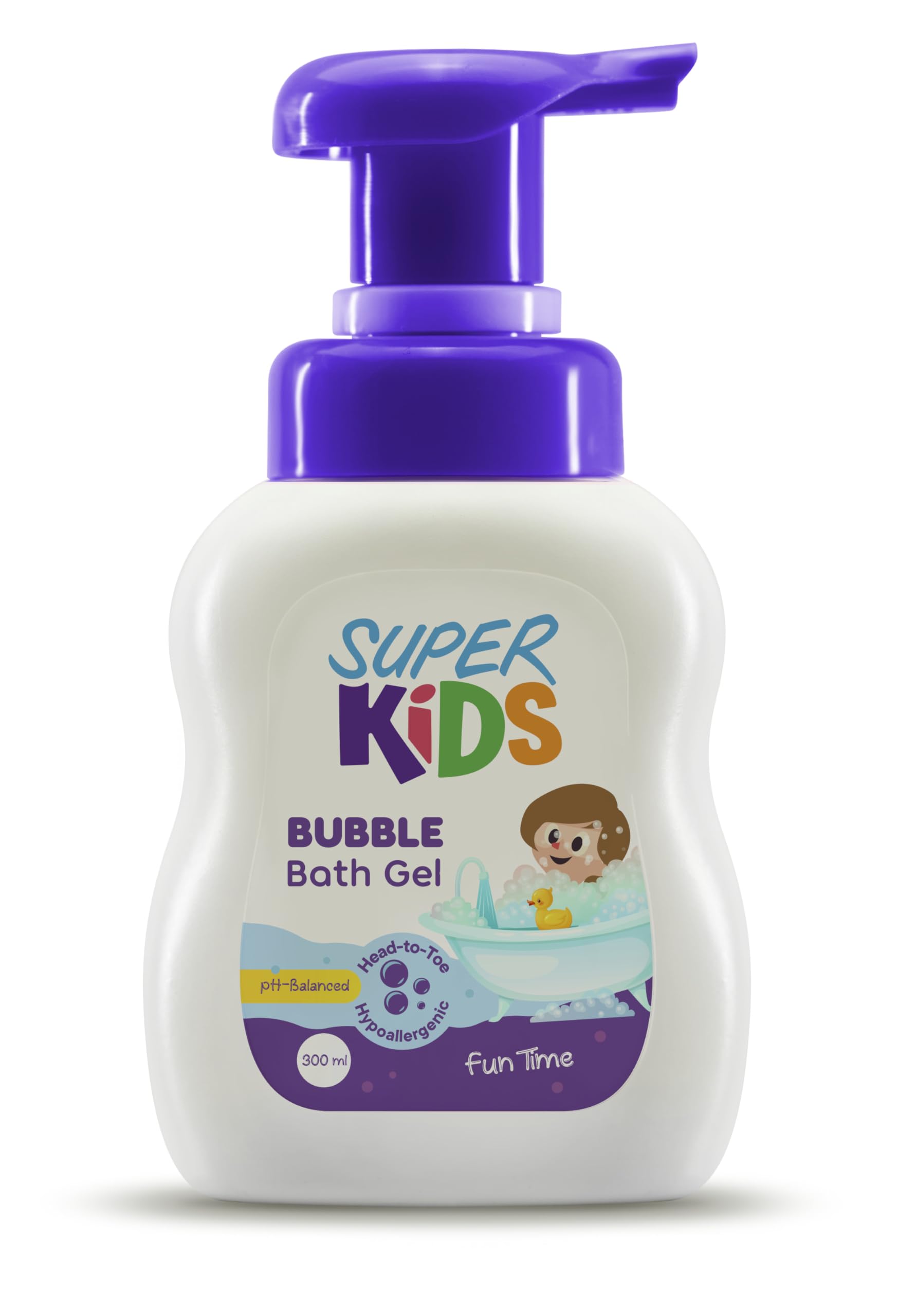 super kids bubble bath gel 300 ml