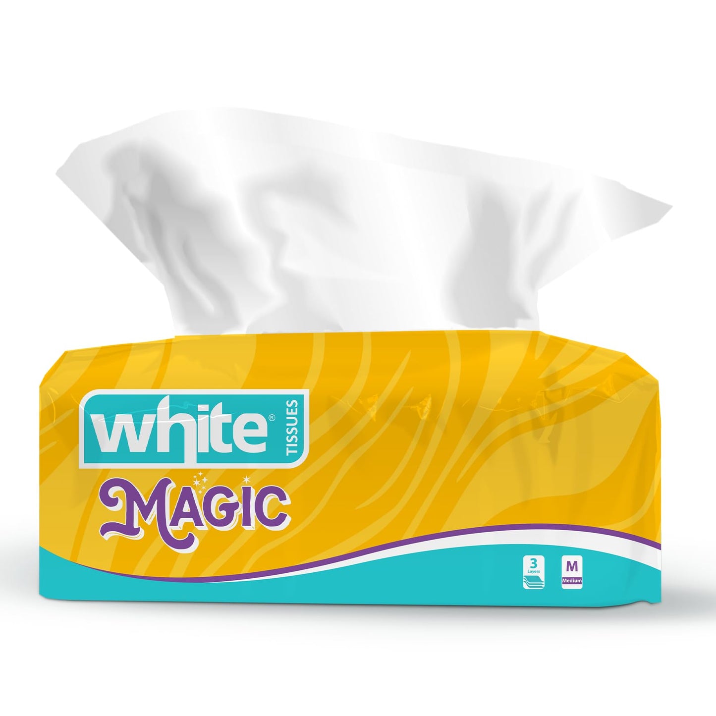 White Magic Flexi Facial Tissues – 480 Sheets, 3Ply | Ultra-Soft, Flexible & Strong for Everyday Use