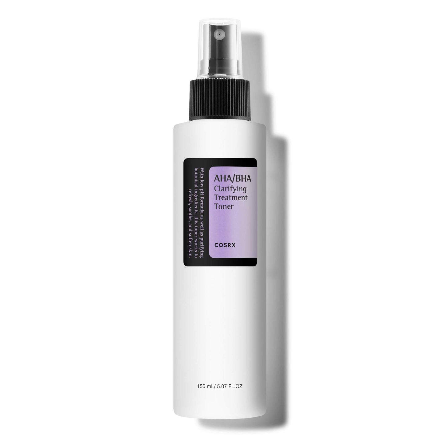 COSRX AHA/BHA Clarifying Treatment Toner, 150ml, 5.07fl.oz, for Combination Skin