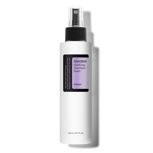 COSRX AHA/BHA Clarifying Treatment Toner, 150ml, 5.07fl.oz, for Combination Skin