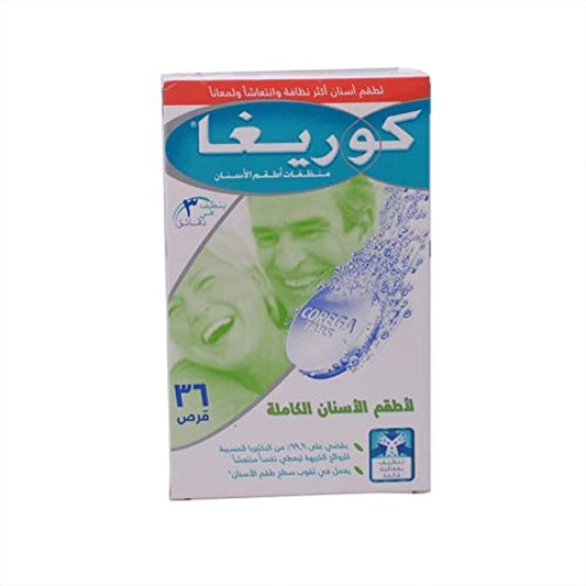 Corega Tabs Denture Cleaning - 36 Tabs