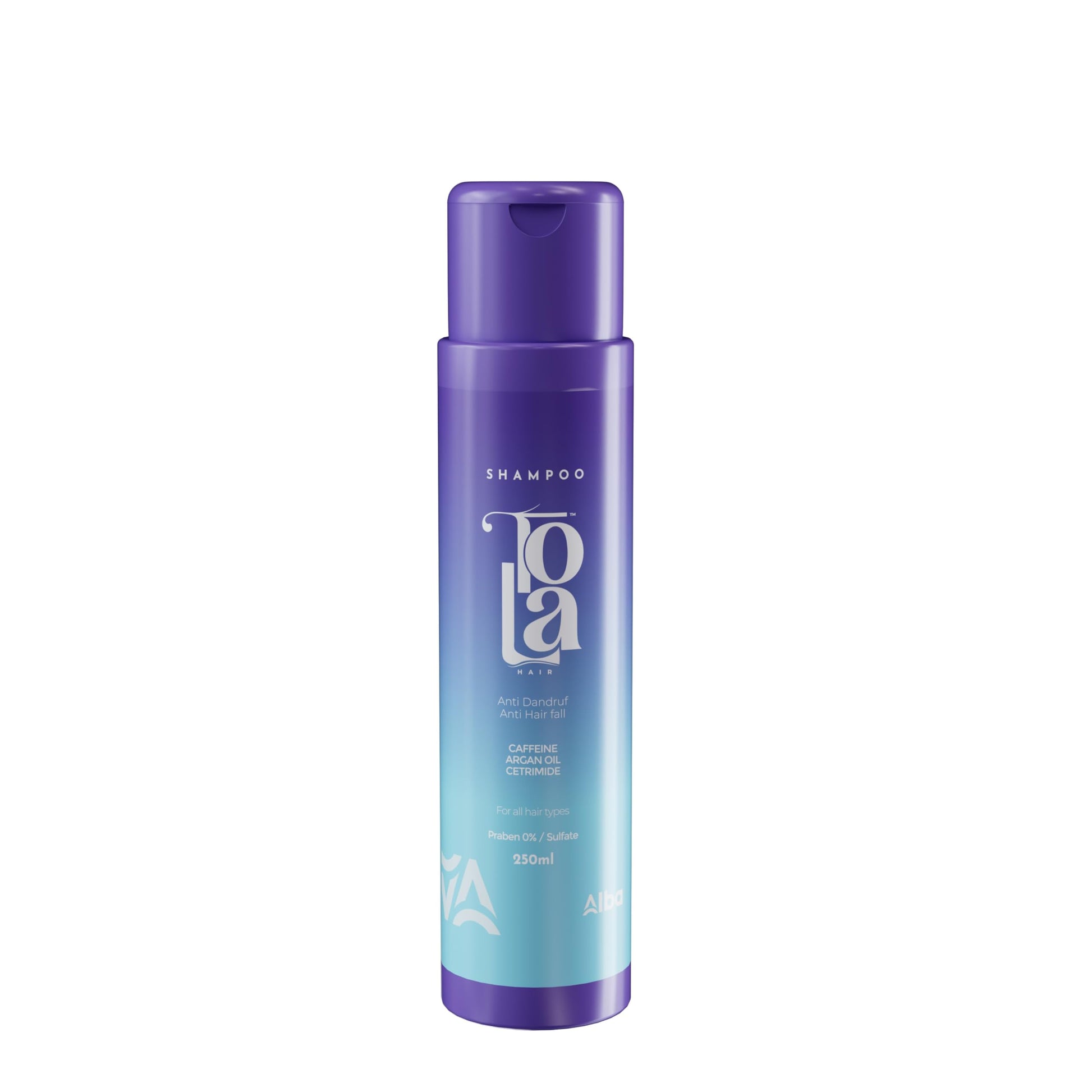 TOLA HAIR Shampoo Anti Dandruff & Anti Fall Hair Shampoo - 250ml