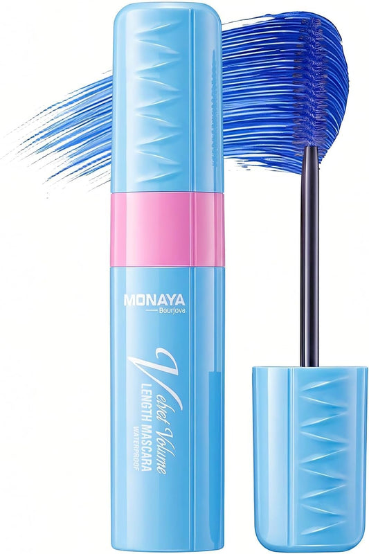 Monaya M014 2-in-1 Double Mascara – Volume & Length, Dual-Ended Mascara for Bold, Defined Lashes, Long-Lasting, Vegan & Cruelty-Free