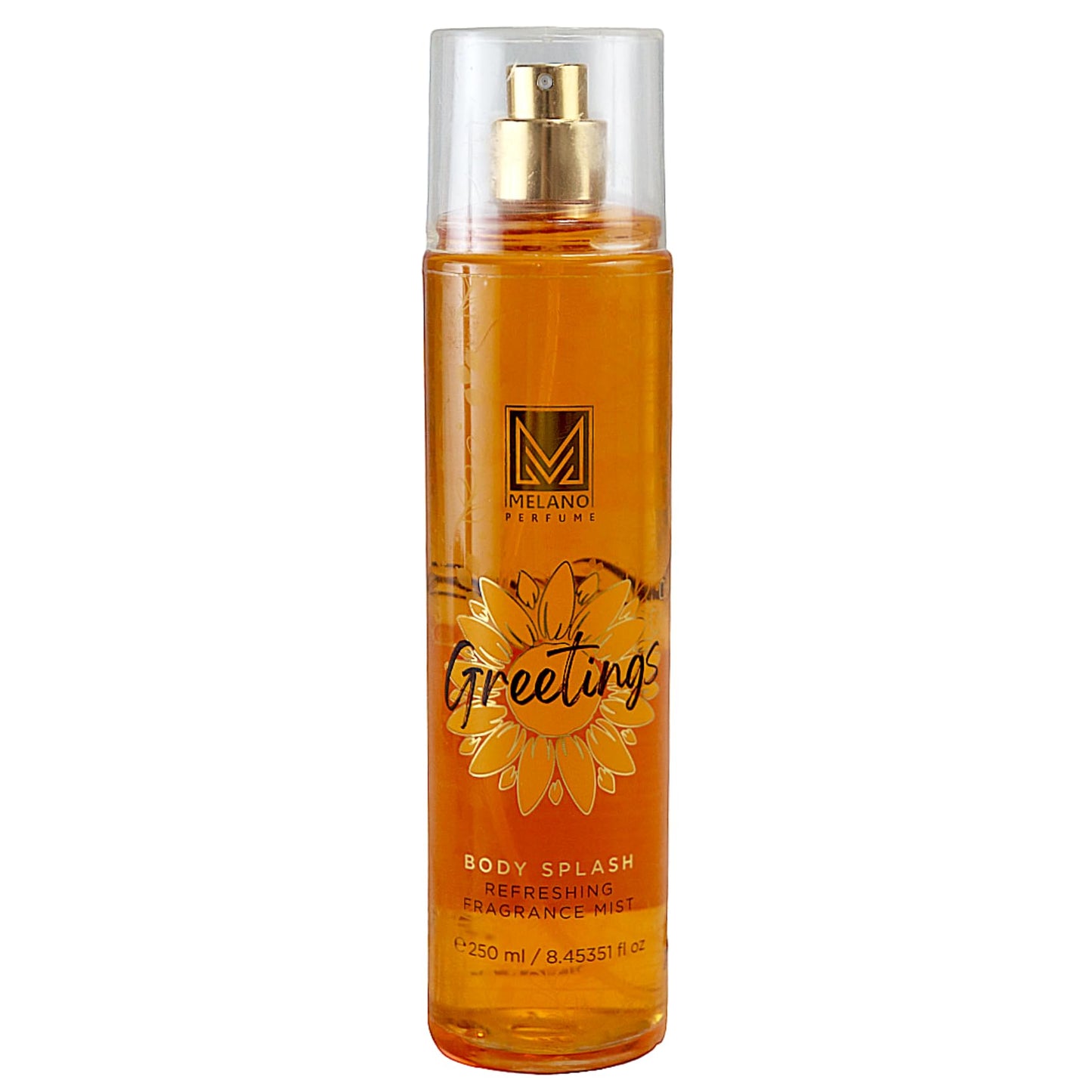Melano Pharma Melano Perfume Body Splash Refreshing Fragrance Mist With Greeting For Women-250ml