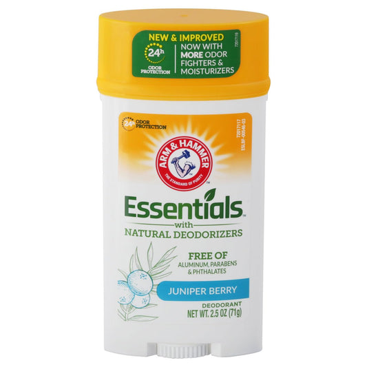 Arm & Hammer Essentials Solid Deodorant, Juniper Berry