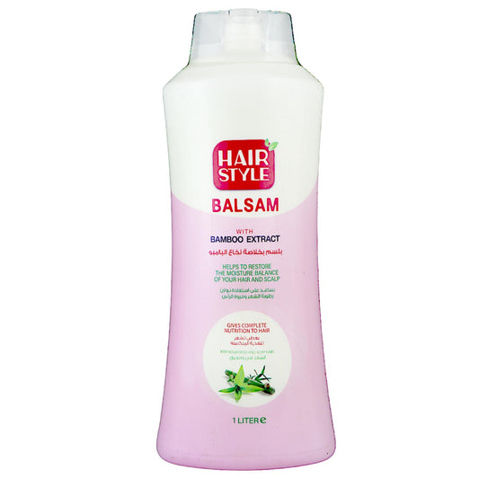 Melano Pharma Hair Style Balsam For Nourished And Silky Hair With Bamboo Extract-1L