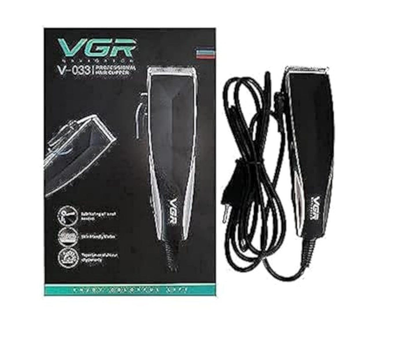 VGR V-033 Professional Hair Clipper For Men