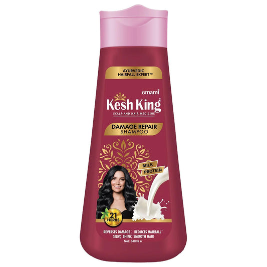 KESH KING damage repair shampoo milk protein 340ml