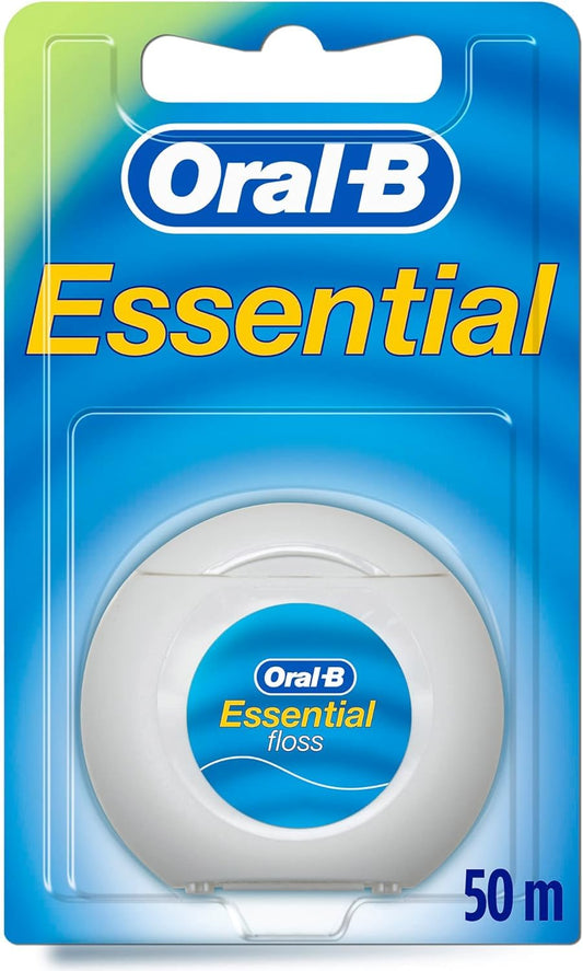 Oral-B Essential Dental Floss Unwaxed Dental Floss 50m