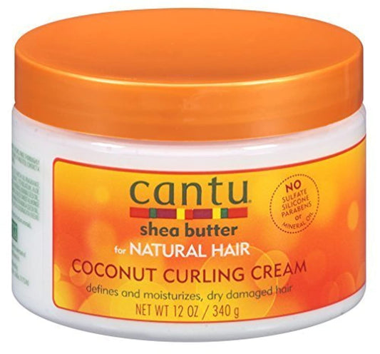 CANTU Natural Hair Coconut Curling Cream 12oz Jar by Cantu