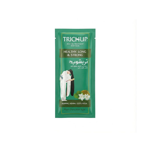 Trichup Healthy Long & Strong Hair Mask (30ml) – Enriched with Gotu Kola & Henna – Ayurvedic Formula for Hair Strengthening & Damage Repair – Intensive Conditioning for Smooth, Bouncy & Healthy Hair