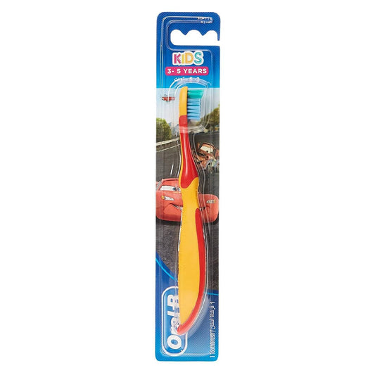 Oral-B Kids Soft Manual Toothbrush – 3-5 Years – Assorted Color – Character May Vary