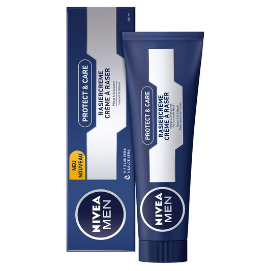 NIVEA MEN SHAVING CREAM PROTECT&CARE 100ML