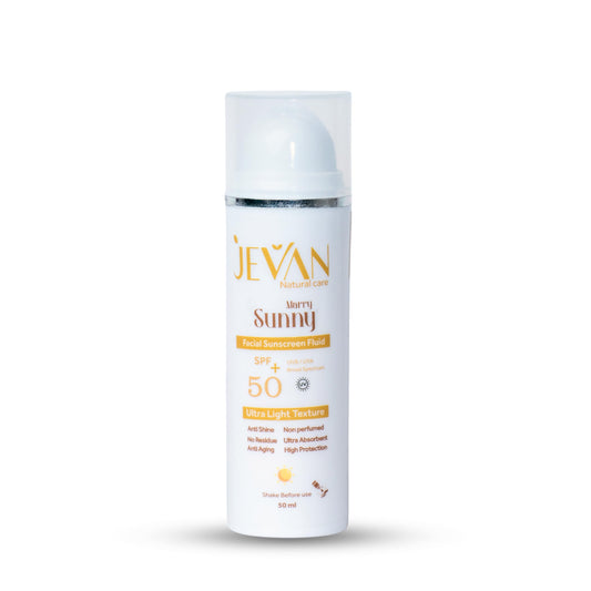 JEVAN Facial Sunscreen Fluid - Ultimate Sun Protection - 50 ML