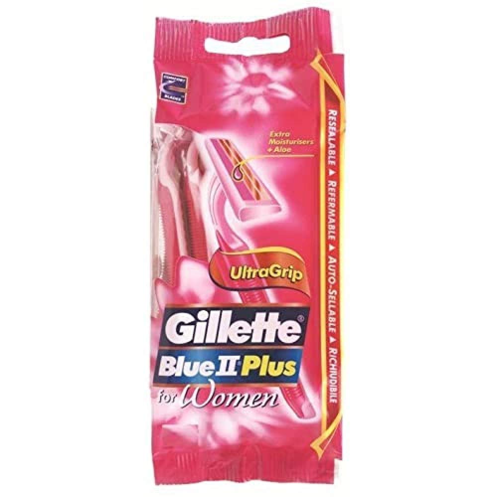 Gillette Blue II Disposable Razor Plus Sensitive for Women