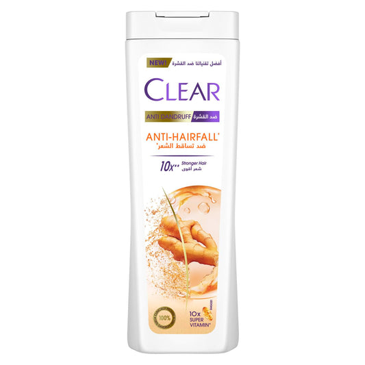 CLEAR Anti Dandruff 2IN1 Shampoo and Conditioner Anti Hairfall, for 10X Stronger Hair, 180ML