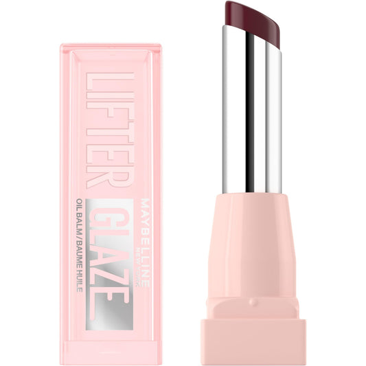 Maybelline New York Lifter Glaze, Lip Oil Balm, formulated with Hyaluronic Acid & Acerola Cherry Extract, for up to 24H hydration, ultra-comfortable feel (Shade: Espresso Kiss)