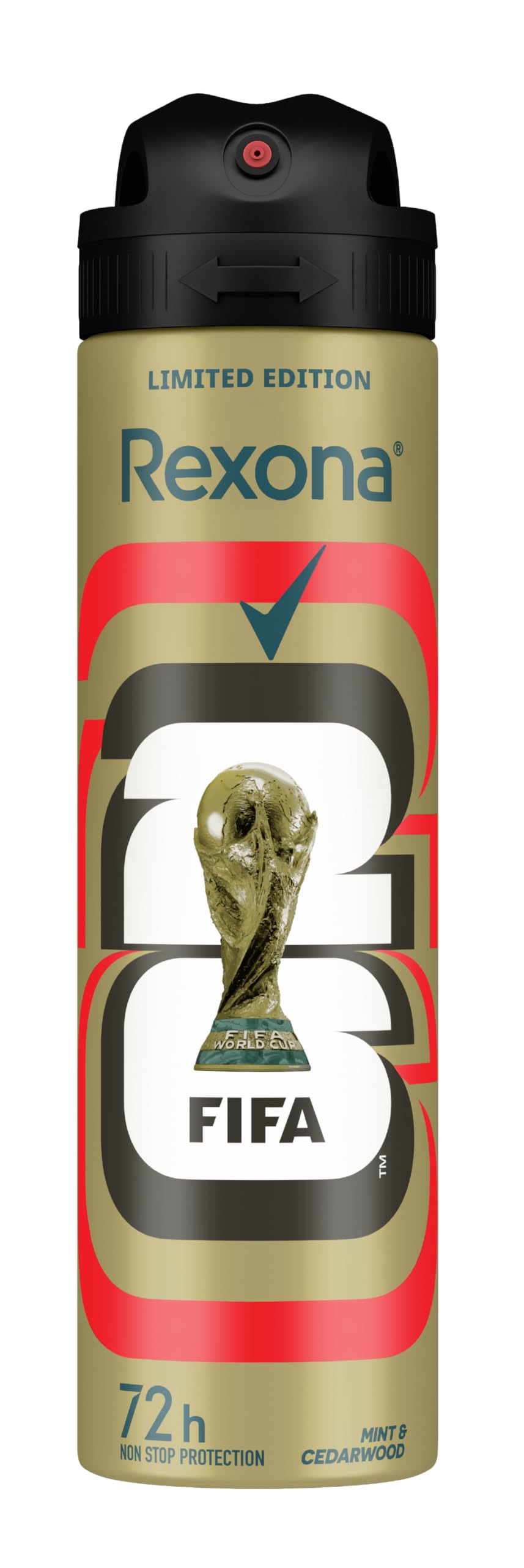 Rexona Men Limited Edition Advanced Protection 72H+ Antiperspirant Mint Cool & Cedarwood Spray 150ML
