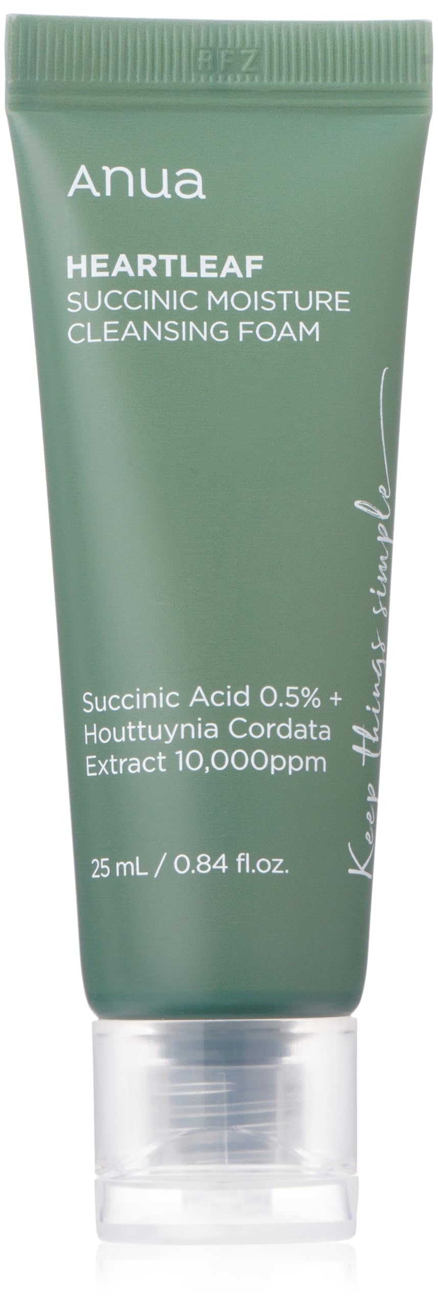 Anua Heartleaf Succinic Moisture Cleansing Foam 25ml