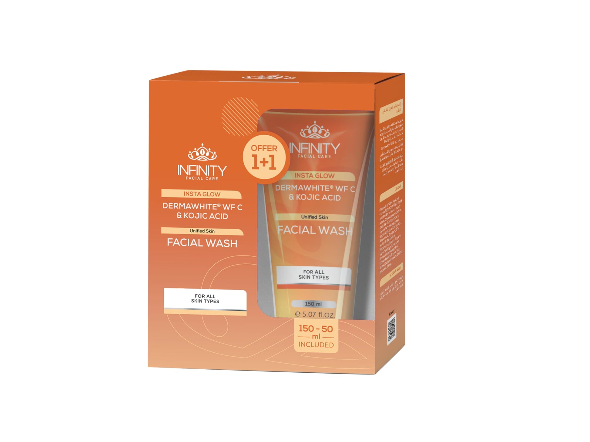 Infinity Clinic Pharma 2 Infinity Facial Care Insta Glow Facial Wash 200 ml
