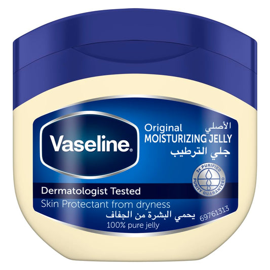 Vaseline Original Healing Jelly With triple purified formula skin protectant from dryness 250G