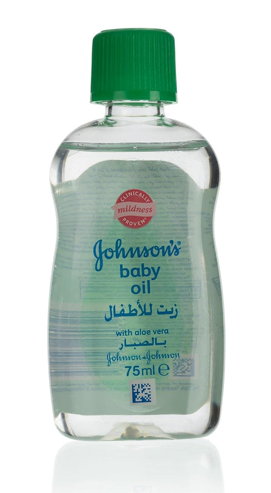 Johnson's 15281 Baby Oil With Olea Vera - 75 ml