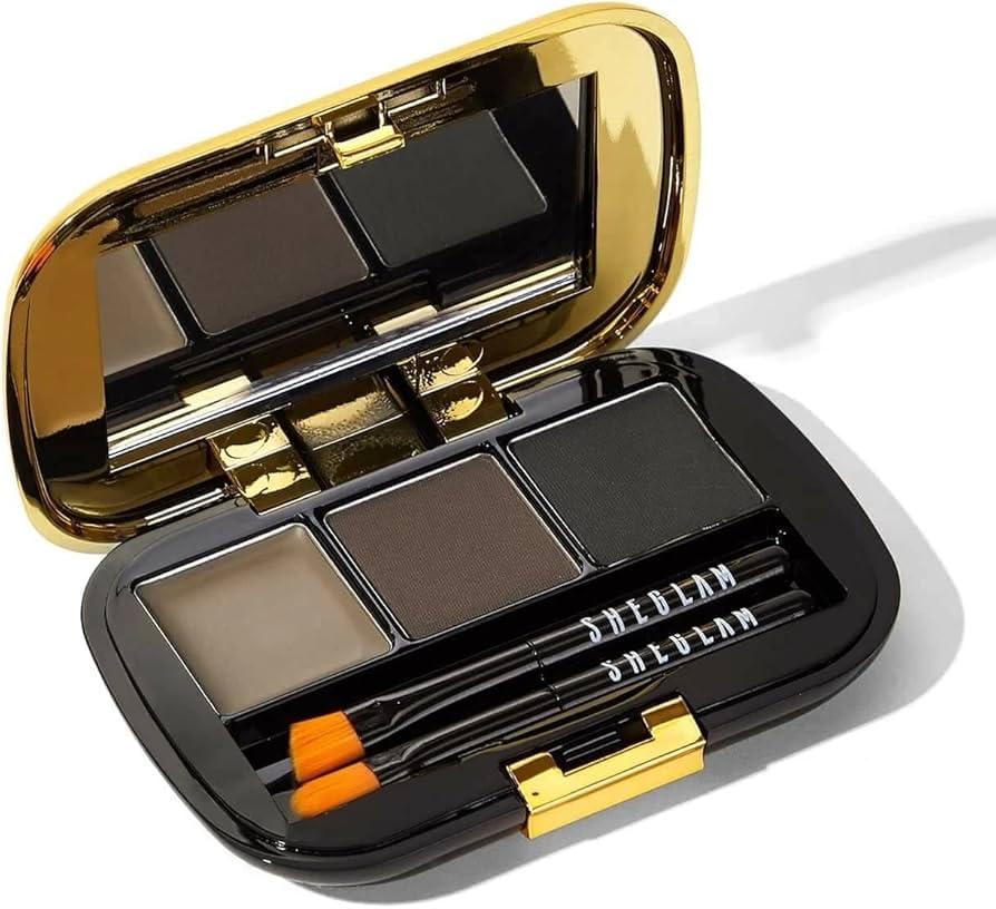 SHEGLAM Full Filled Eyebrow Palette 102 Ash Brown 3.5