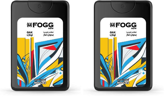 Fogg Perfume Spray Pocket - OAK 17 ML (Pack of 2)