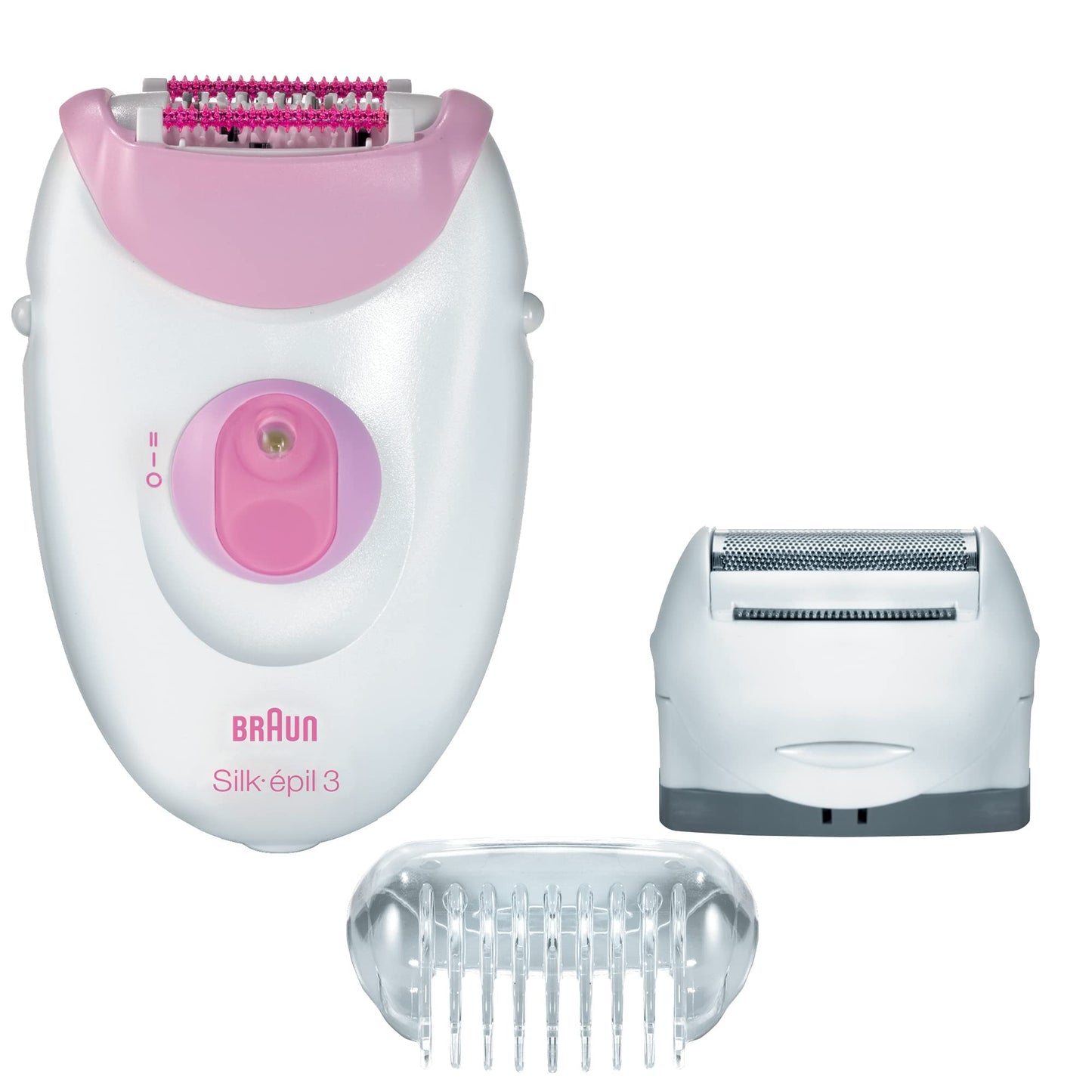 Braun silk-epil 3 3270 epilator with 3 extras