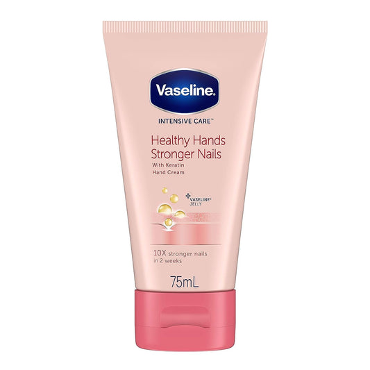 Vaseline healthy hands and stronger nails cream with keratin 75 ml